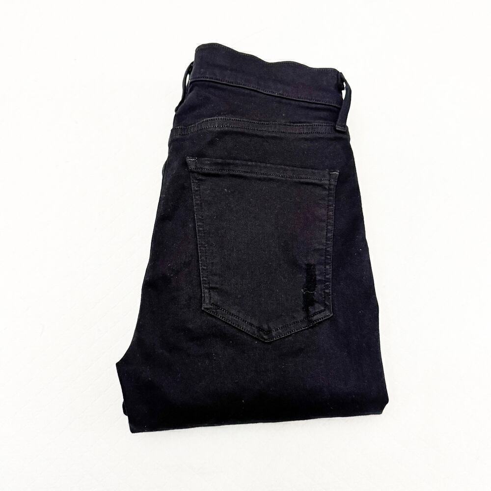 AGOLDE Black Denim Jeans Distressed Ripped Skinny Pants Style AA03B-2022 SIze 29